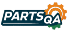 partsqa logo with gear symbol