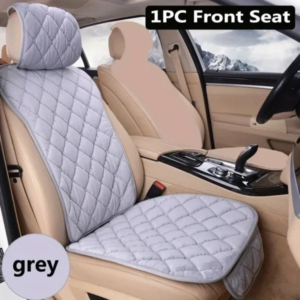 Car Seat Covers Protector Set Universal Auto Front Rear Chair Cushion Pad Warm Plush Automobiles Seat Covers Mat Car Accessories - Image 8