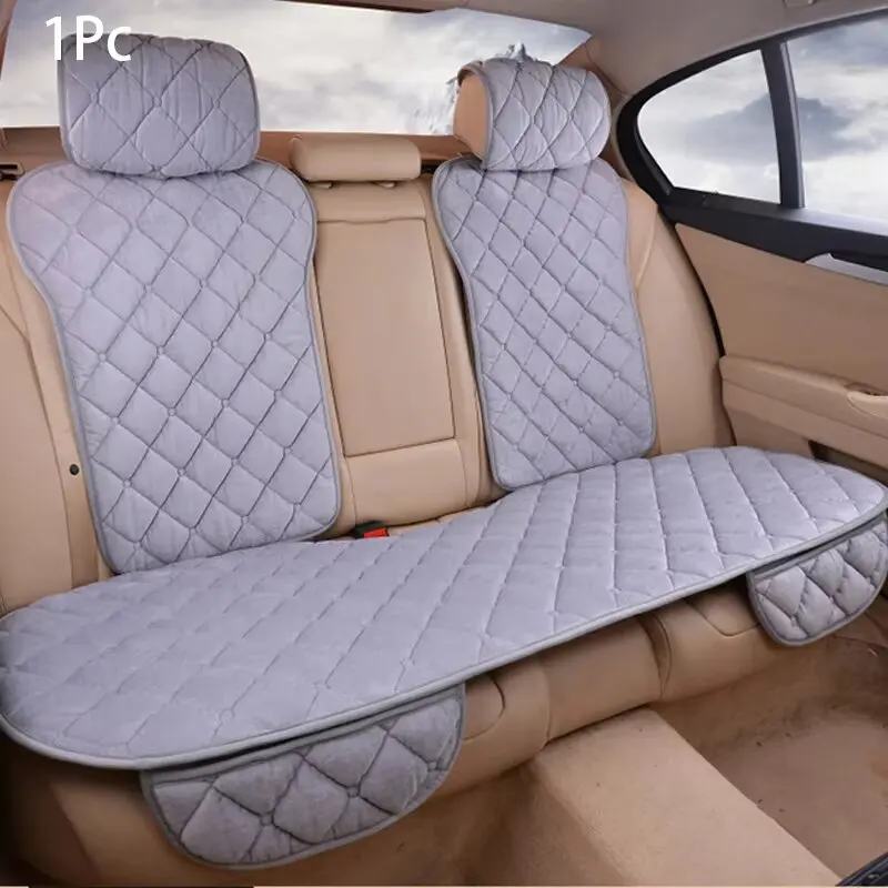 Car Seat Covers Protector Set Universal Auto Front Rear Chair Cushion Pad Warm Plush Automobiles Seat Covers Mat Car Accessories - Image 7