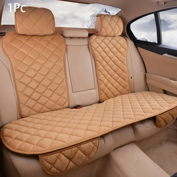 Car Seat Covers Protector Set Universal Auto Front Rear Chair Cushion Pad Warm Plush Automobiles Seat Covers Mat Car Accessories - Image 9