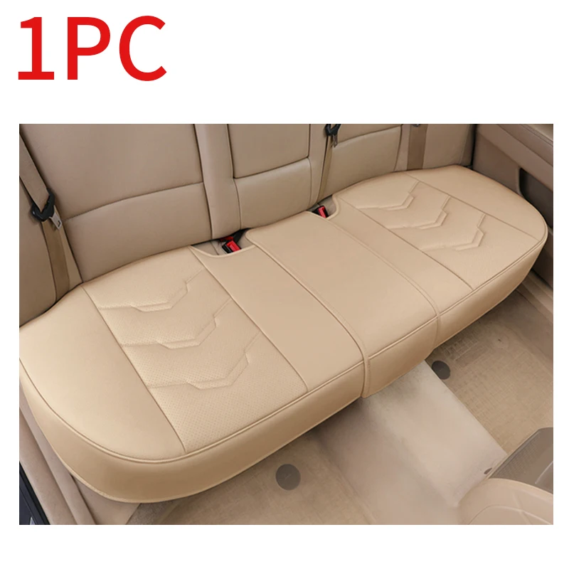 SEAMETAL Luxury Car Seat Cover PU Leather Seat Cushion Covers Universal Auto Interior Seats Protection Pad Mat Four Seasons - Image 9