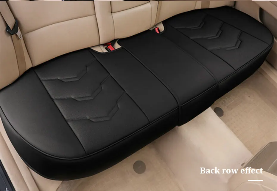 SEAMETAL Luxury Car Seat Cover PU Leather Seat Cushion Covers Universal Auto Interior Seats Protection Pad Mat Four Seasons - Image 29