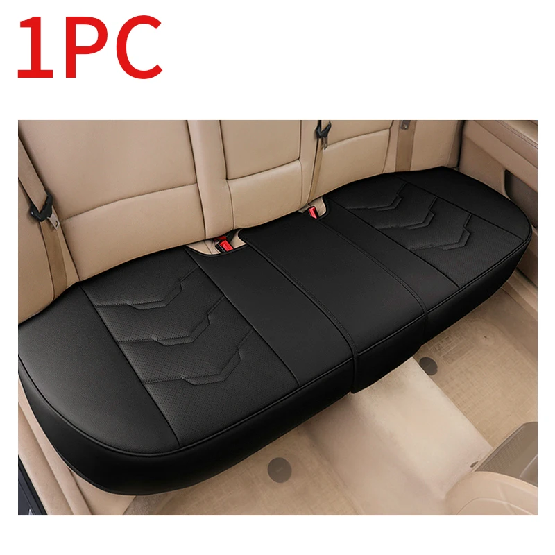 SEAMETAL Luxury Car Seat Cover PU Leather Seat Cushion Covers Universal Auto Interior Seats Protection Pad Mat Four Seasons - Image 11