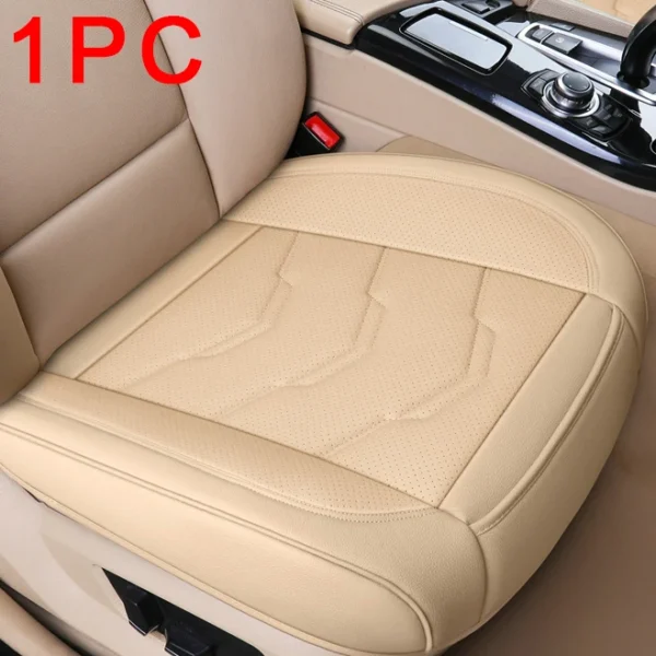 SEAMETAL Luxury Car Seat Cover PU Leather Seat Cushion Covers Universal Auto Interior Seats Protection Pad Mat Four Seasons - Image 12