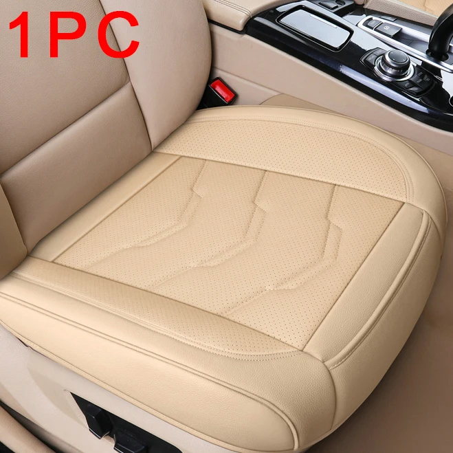 SEAMETAL Luxury Car Seat Cover PU Leather Seat Cushion Covers Universal Auto Interior Seats Protection Pad Mat Four Seasons - Image 12