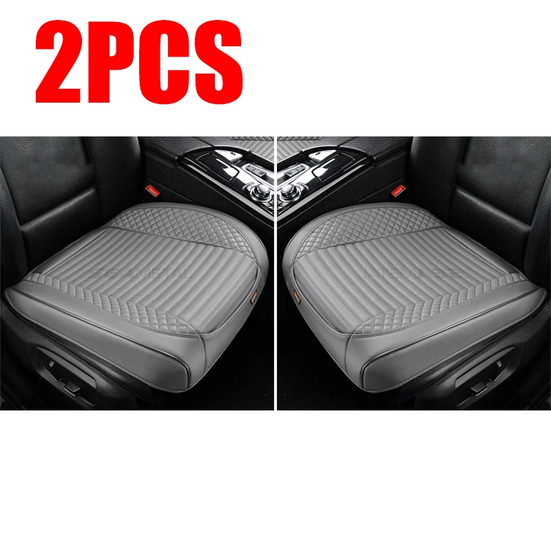 SEAMETAL Full-Wrapped Car Seat Cover Breathable Hole PU Car Front Seat Cushion Universal Anti Slip Auto Chair Protector Cover - Image 11