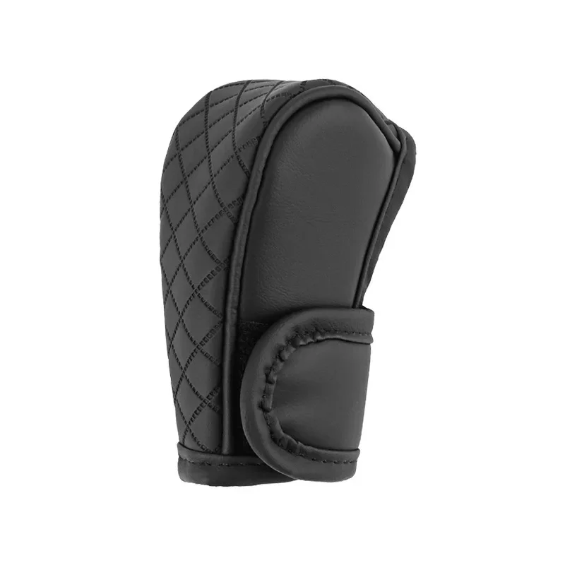 High Quality Car Gear Shift Handle Cover PU Leather Non-slip Wear-resistant Universal Car Automatic Gear Sheath Car Decoration - Image 6