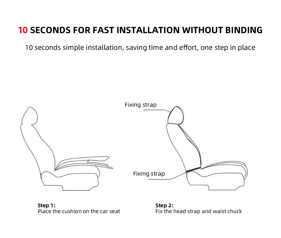 Universal Car Summer Cool Air Seat Cushion 12V/24V USB Charging Breathable Car Seat Cover With Fan Multi-color 3-SpeedAdjustment - Image 21