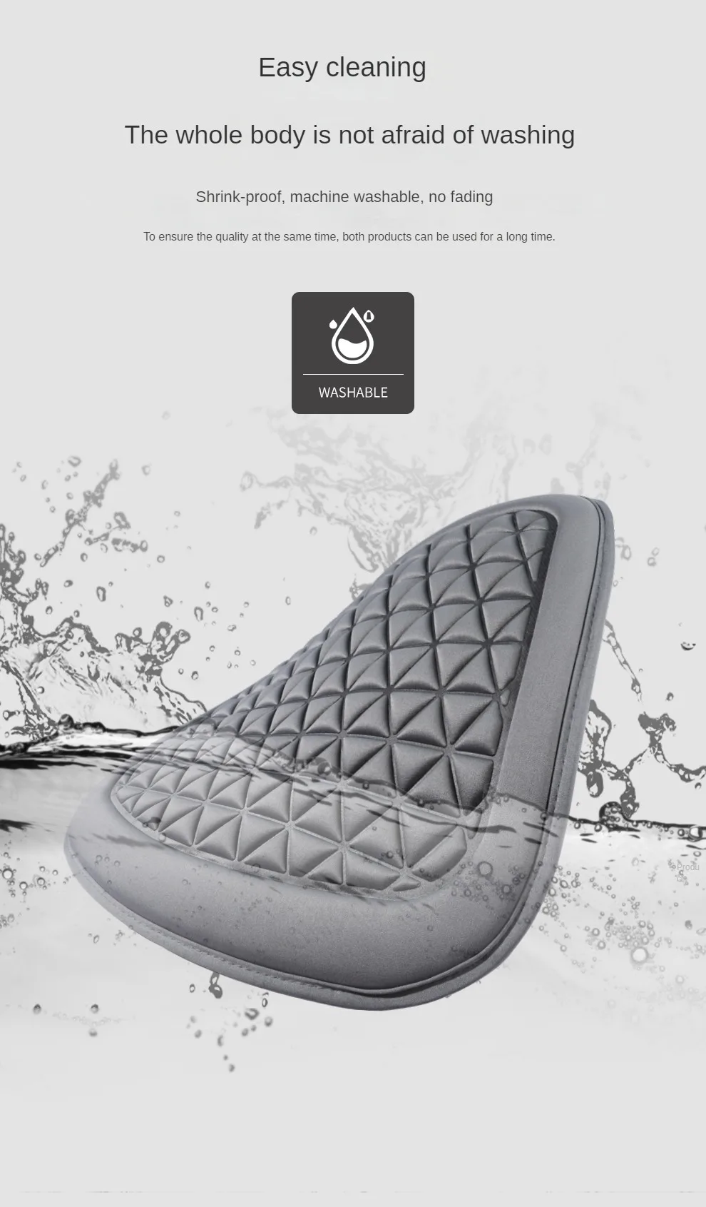 3D Triangle Massage Car Seat Cover Reduce hip and back pain Breathable fabric Suitable for most car models Car/Home/Office - Image 20