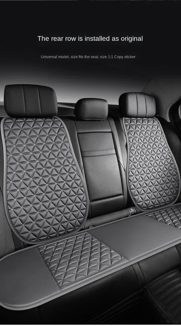 3D Triangle Massage Car Seat Cover Reduce hip and back pain Breathable fabric Suitable for most car models Car/Home/Office - Image 22