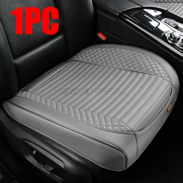SEAMETAL Full-Wrapped Car Seat Cover Breathable Hole PU Car Front Seat Cushion Universal Anti Slip Auto Chair Protector Cover - Image 10