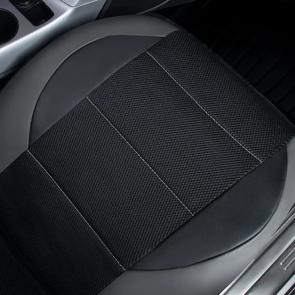 9 Pieces/set Car Seat Cover Car Leather Breathable Fabric Universal Pu Leather Car Seat Cushion Front And Rear Seat Full Protect - Image 4