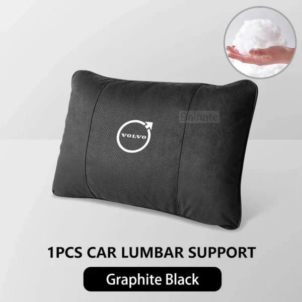 Headrest Waist Rest Auto Headrest Neck Support Seat Lumbar Cushion Soft Neck Pillow For Volvo V40 V60 V90 XC40 XC60 XC90 S60 S90 - Image 9
