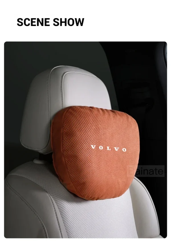 Headrest Waist Rest Auto Headrest Neck Support Seat Lumbar Cushion Soft Neck Pillow For Volvo V40 V60 V90 XC40 XC60 XC90 S60 S90 - Image 23