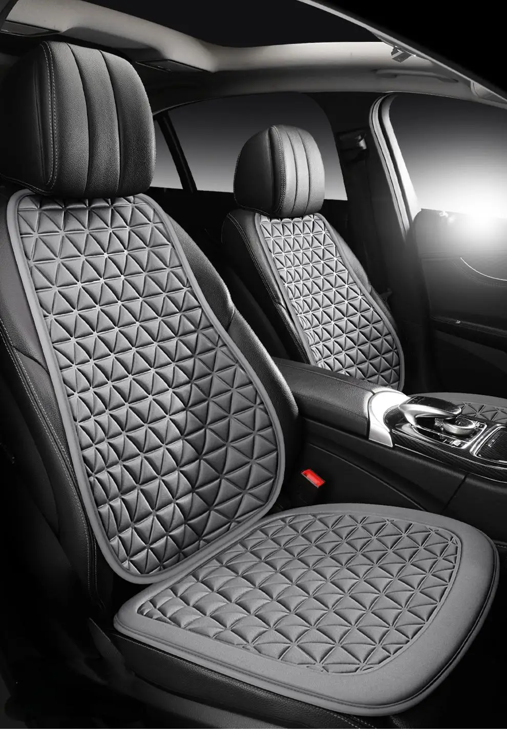 3D Triangle Massage Car Seat Cover Reduce hip and back pain Breathable fabric Suitable for most car models Car/Home/Office - Image 24