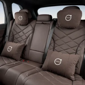 Headrest Waist Rest Auto Headrest Neck Support Seat Lumbar Cushion Soft Neck Pillow For Volvo V40 V60 V90 XC40 XC60 XC90 S60 S90
