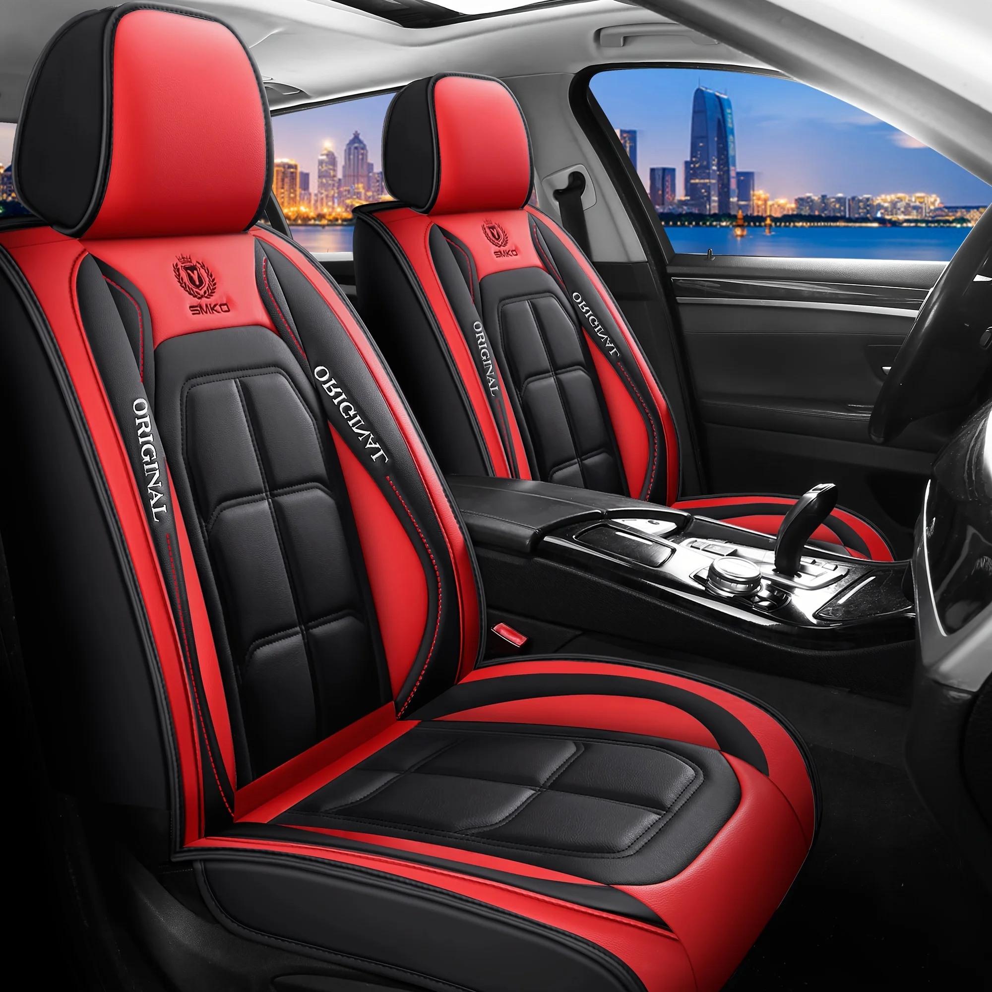 All inclusive seat cover, full leather car seat cushion, Driver's seat cover or passenger seat cover, all season universal pad - Image 18