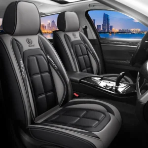 All inclusive seat cover, full leather car seat cushion, Driver's seat cover or passenger seat cover, all season universal pad