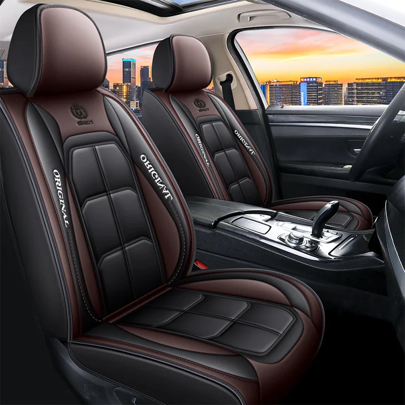 All inclusive seat cover, full leather car seat cushion, Driver's seat cover or passenger seat cover, all season universal pad - Image 13