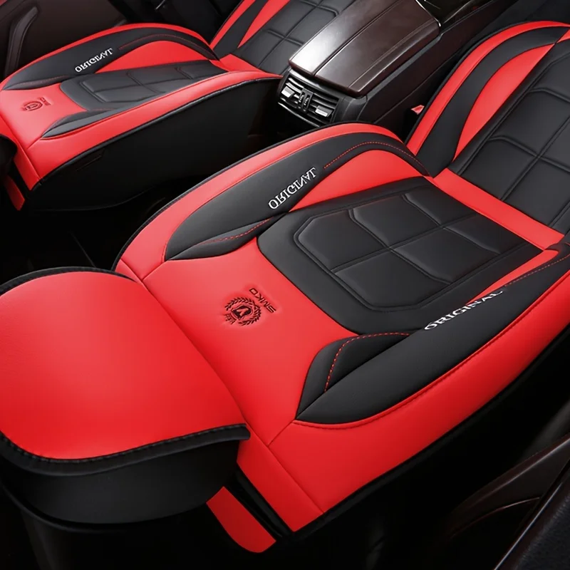 All inclusive seat cover, full leather car seat cushion, Driver's seat cover or passenger seat cover, all season universal pad - Image 3