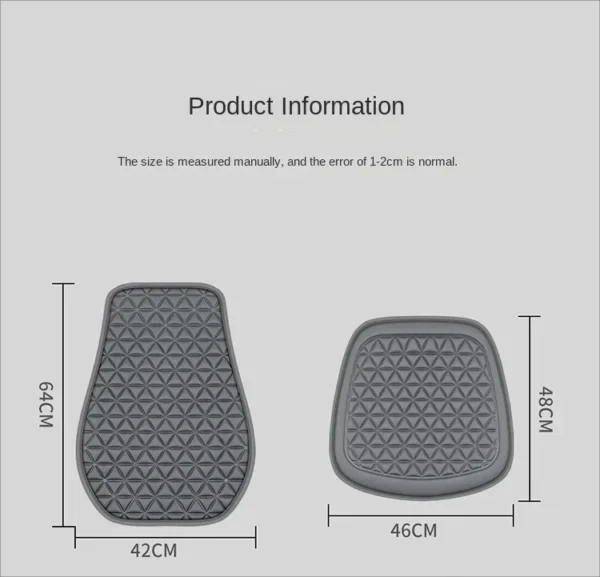3D Triangle Massage Car Seat Cover Reduce hip and back pain Breathable fabric Suitable for most car models Car/Home/Office - Image 27