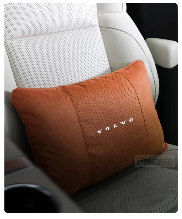 Headrest Waist Rest Auto Headrest Neck Support Seat Lumbar Cushion Soft Neck Pillow For Volvo V40 V60 V90 XC40 XC60 XC90 S60 S90 - Image 25