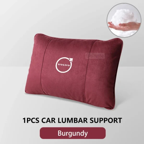 Headrest Waist Rest Auto Headrest Neck Support Seat Lumbar Cushion Soft Neck Pillow For Volvo V40 V60 V90 XC40 XC60 XC90 S60 S90 - Image 14