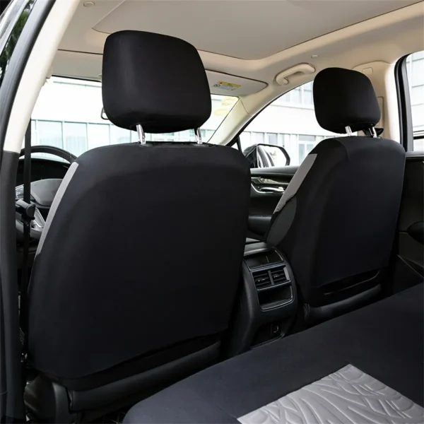 Car Seat Cover Full Set, Universal Butterfly Pattern Embroidery Auto Seat Cover Set - Image 5