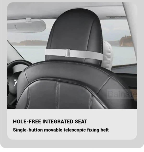 Headrest Waist Rest Auto Headrest Neck Support Seat Lumbar Cushion Soft Neck Pillow For Volvo V40 V60 V90 XC40 XC60 XC90 S60 S90 - Image 18