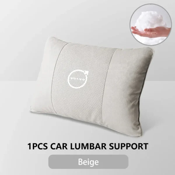Headrest Waist Rest Auto Headrest Neck Support Seat Lumbar Cushion Soft Neck Pillow For Volvo V40 V60 V90 XC40 XC60 XC90 S60 S90 - Image 13
