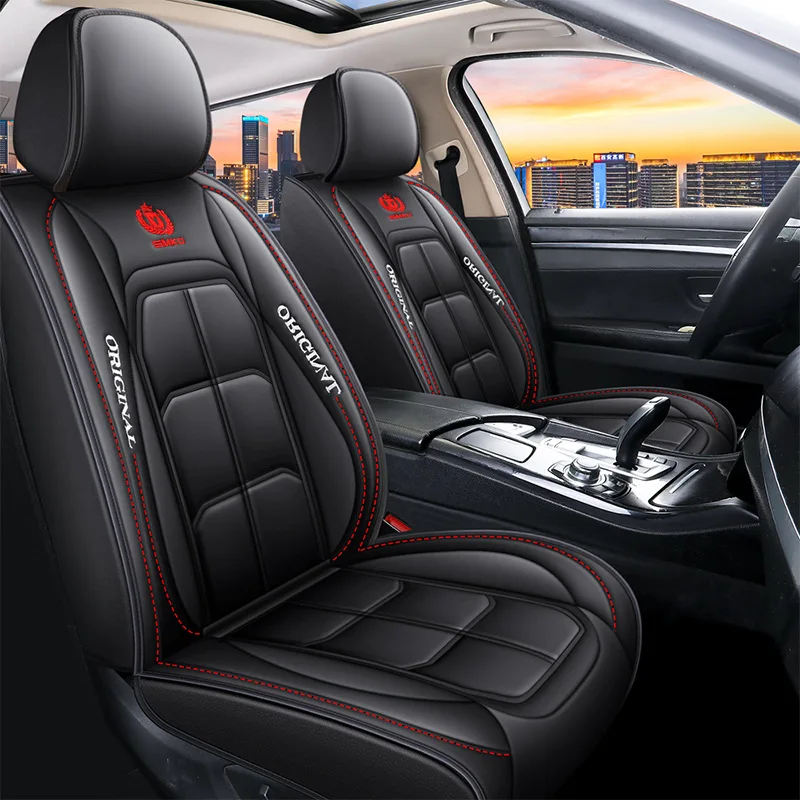 All inclusive seat cover, full leather car seat cushion, Driver's seat cover or passenger seat cover, all season universal pad - Image 11
