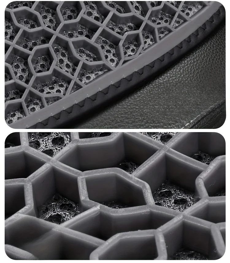 1pc Gel Seat Cushion - Honeycomb Design for Car/Office | Breathable & Machine Washable Pad, Ergonomic Support & Lightweight - Image 15