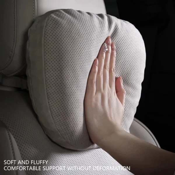 Headrest Waist Rest Auto Headrest Neck Support Seat Lumbar Cushion Soft Neck Pillow For Volvo V40 V60 V90 XC40 XC60 XC90 S60 S90 - Image 5