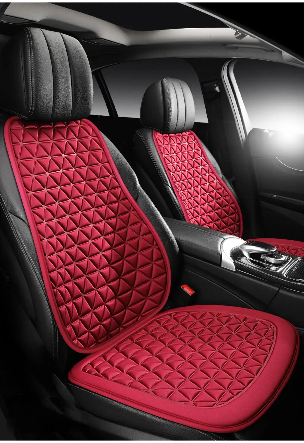 3D Triangle Massage Car Seat Cover Reduce hip and back pain Breathable fabric Suitable for most car models Car/Home/Office - Image 26
