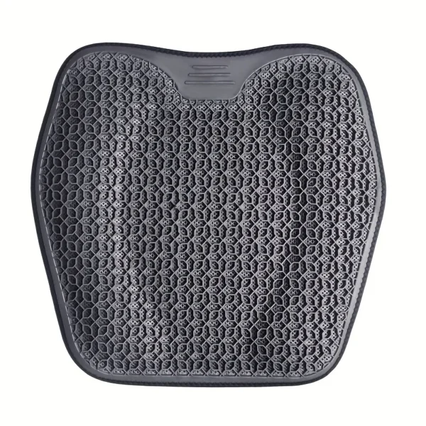 1pc Gel Seat Cushion - Honeycomb Design for Car/Office | Breathable & Machine Washable Pad, Ergonomic Support & Lightweight - Image 5