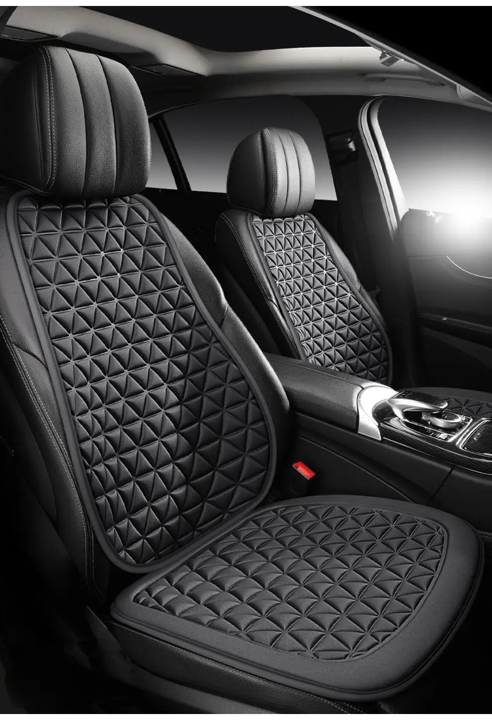 3D Triangle Massage Car Seat Cover Reduce hip and back pain Breathable fabric Suitable for most car models Car/Home/Office - Image 25